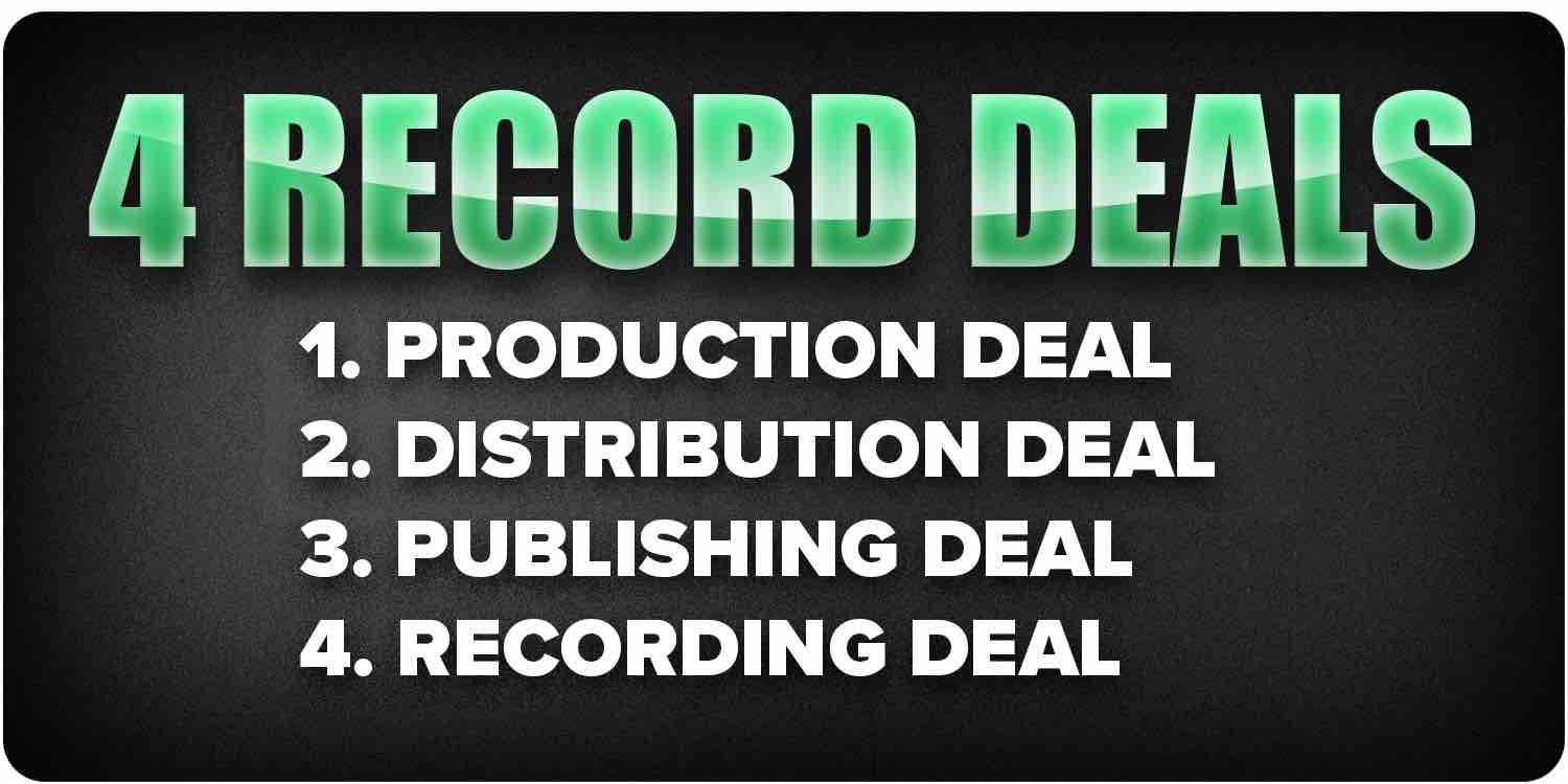 4 Types of Record Deals Artists Should Sign!